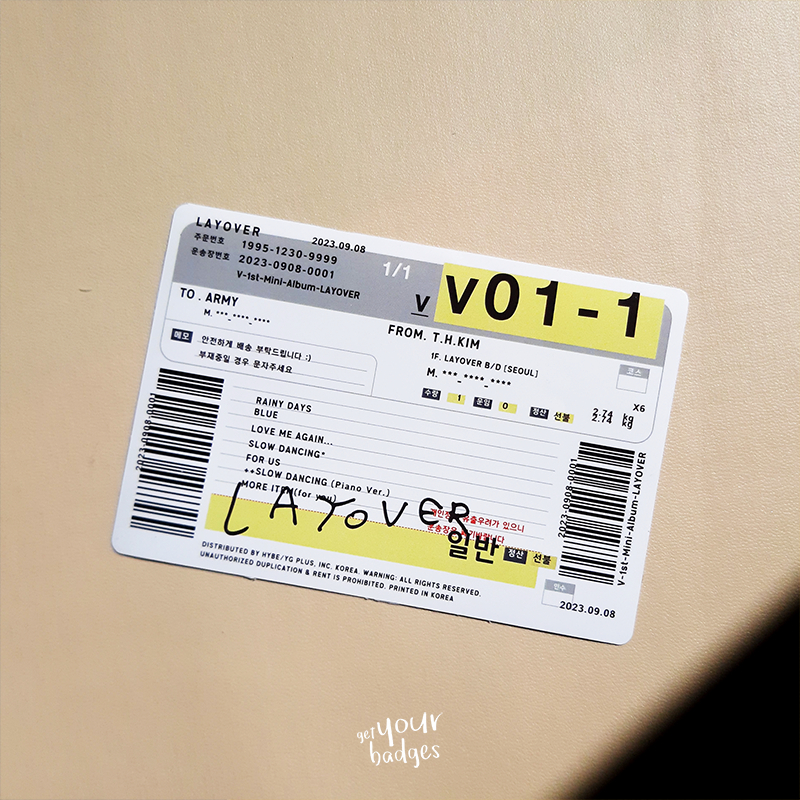 

Layover Label Sticker