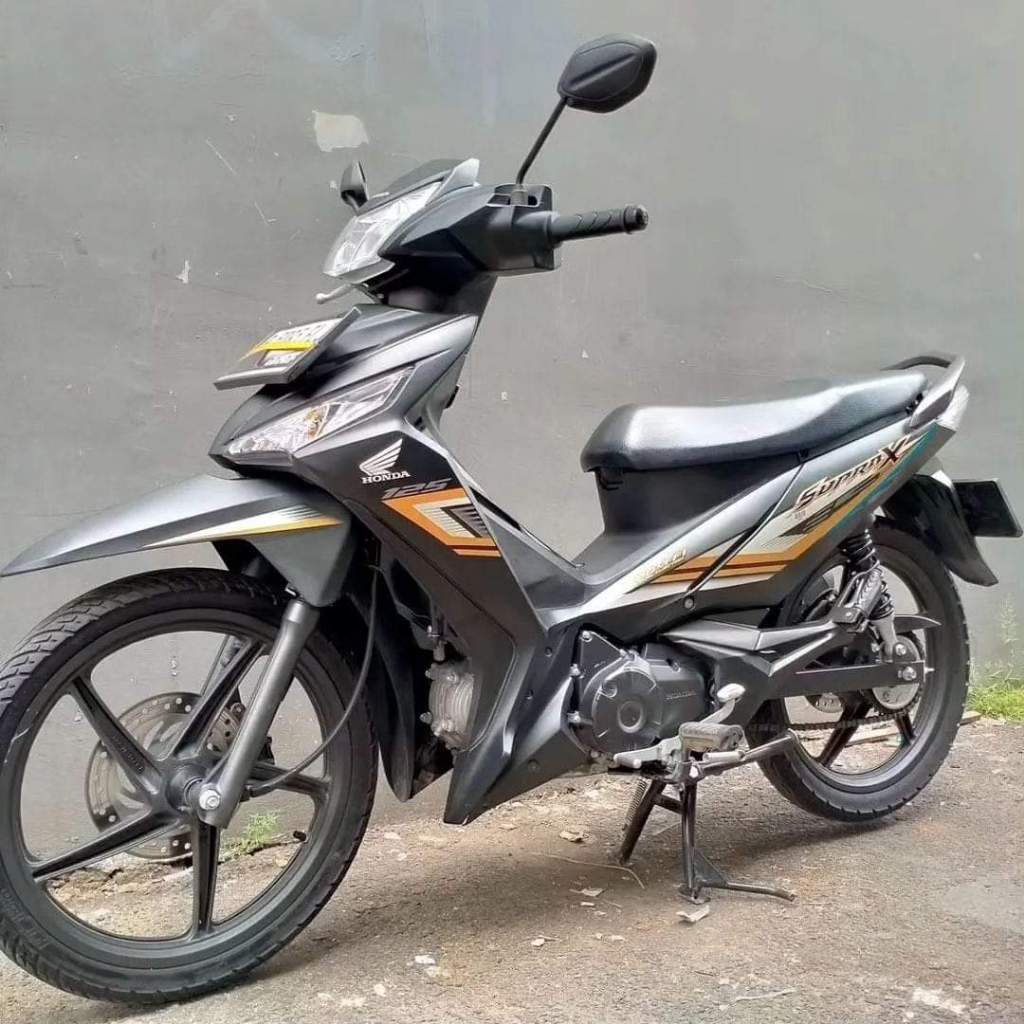 ready kendaraan motor bekas honda supra x 125 tahun 2015
