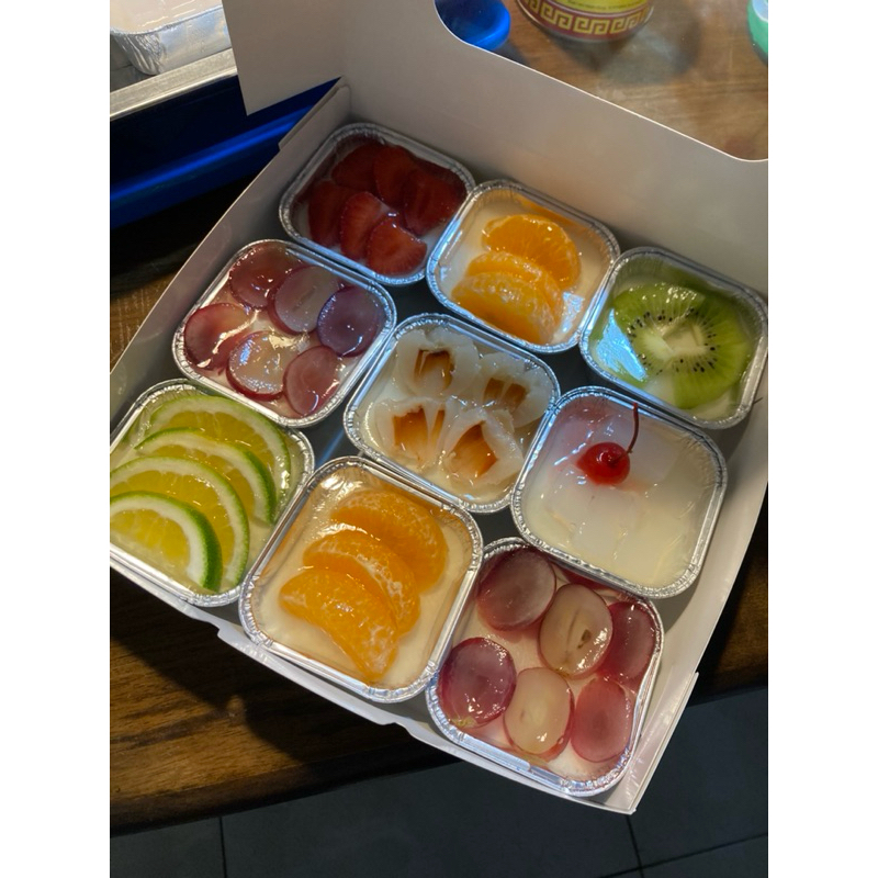 

( KHUSUS INSTAN ) Pudding sutra buah silky milky hampers ulang tahun