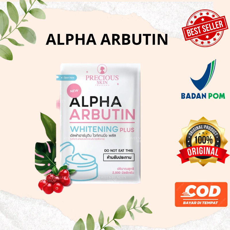❤️KIREISHOP❤️ALPHA ARBUTIN WHITENING PLUS SERBUK PEMUTIH BADAN