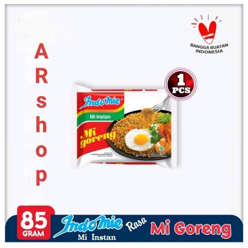 

Indomie Mie Instan Goreng Rasa Mi Goreng Spesial Plus | Bag - 85 Gr (kemasan satuan)