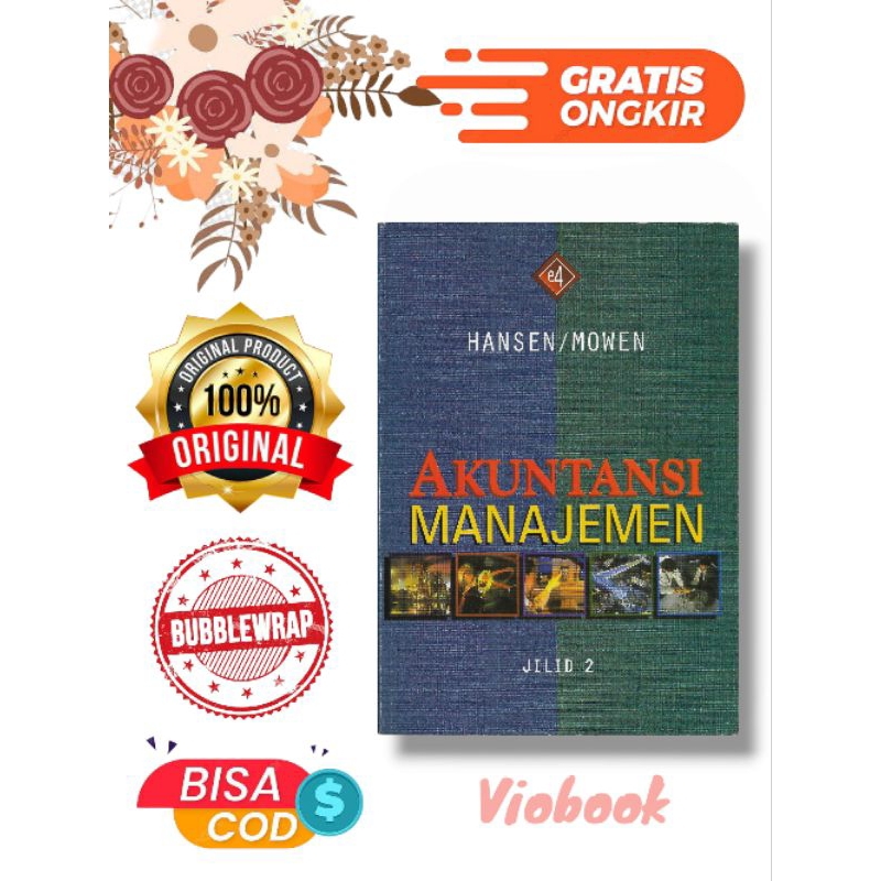 Buku Akuntansi Manajemen Jilid 2 Hansen / Wowen