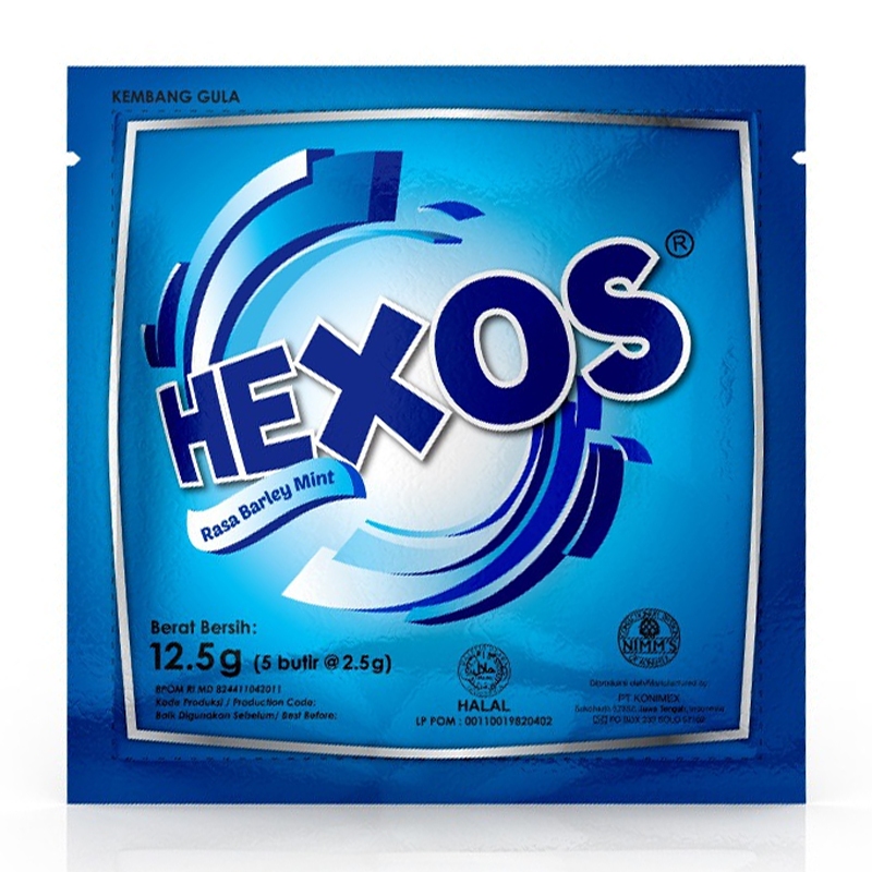 

Hexos Barley Mint 12.5gr (5 Butir @2.5gr)