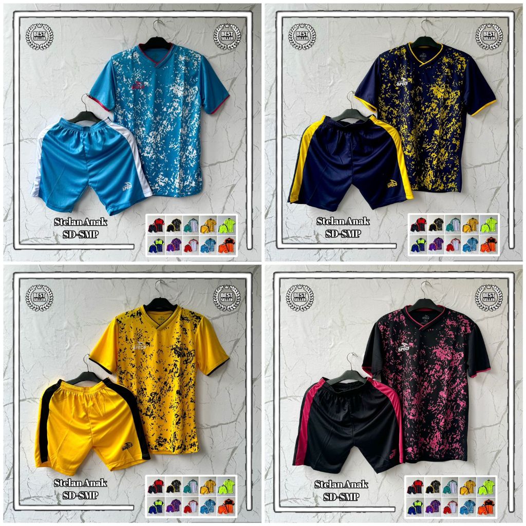 Terbaru Jersey Futsal Anak Murah Umur 5-15 Tahun Baju Futsal Anak Kids Junior Model Kekinian