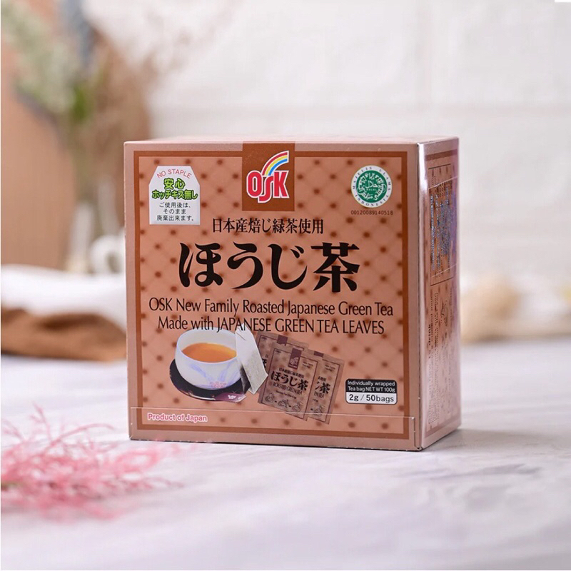 

OSK JAPANESE GREEN TEA ROASTED ISI 50 SACHET