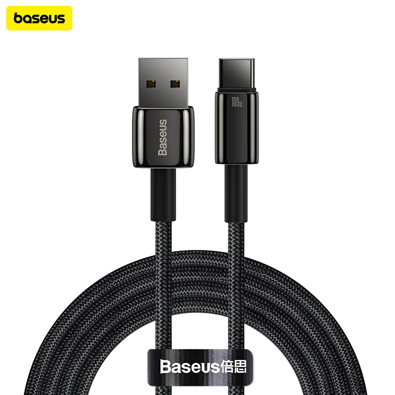 Baseus Tungsten Fast Charging Data Cable USB Type C Lightning 20W 66W 100W 240W