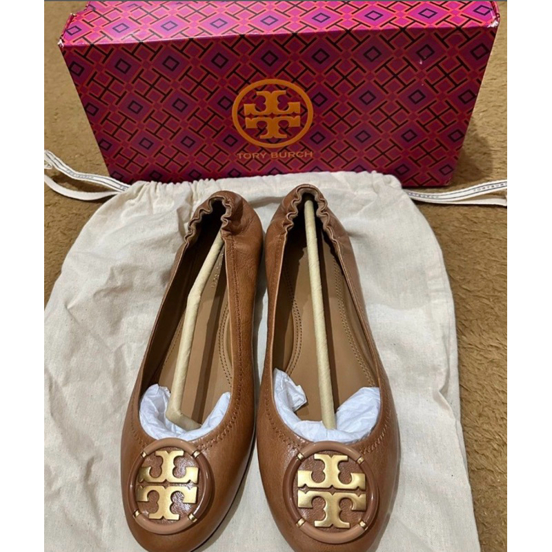 preloved flatshoes tory burch