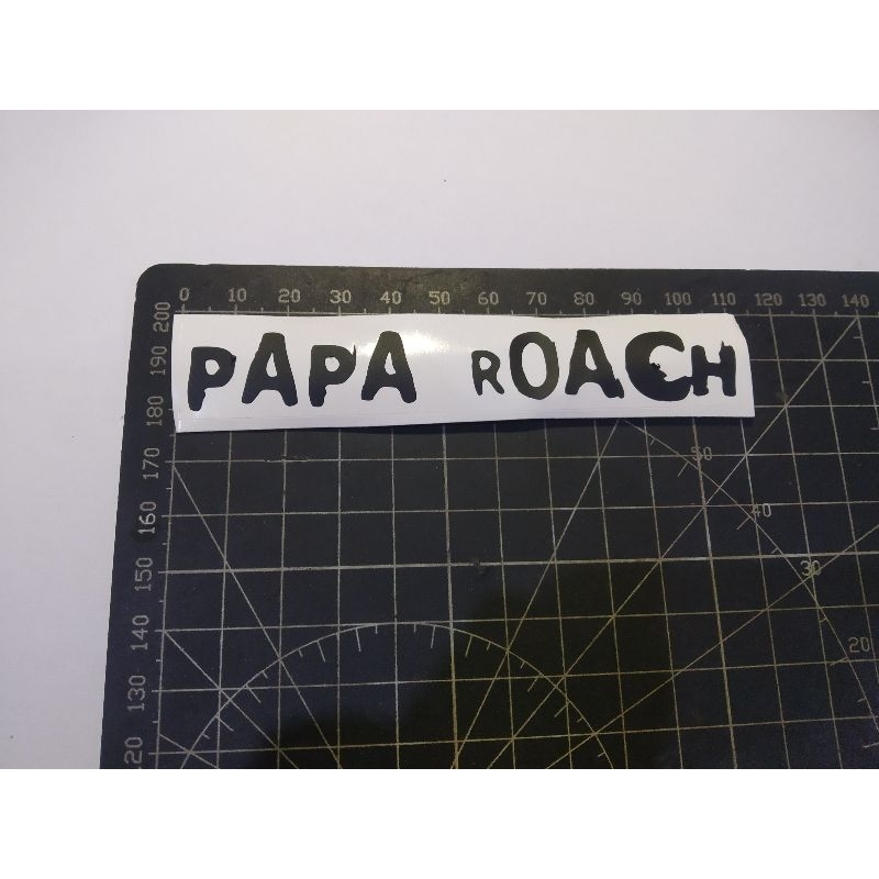 

cutting stiker papa roach