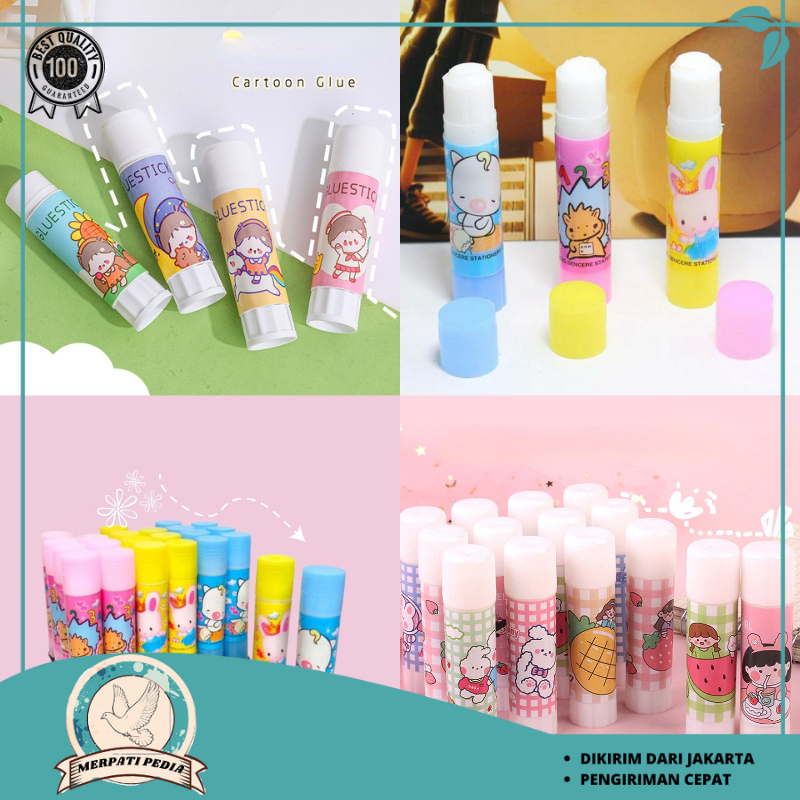 

MS Glue Stick Kecil Lem Stik Kertas Kecil Motif