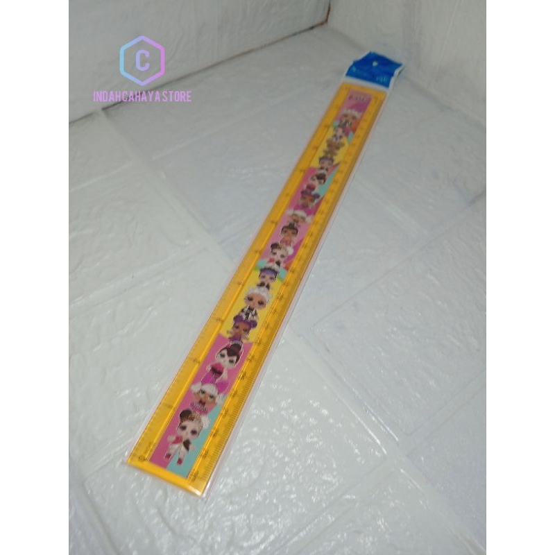 

Penggaris warna karakter 30 cm