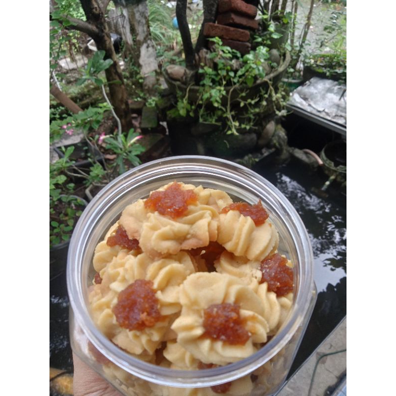 

Kue semprit jadul/kue susu/kue semprit selai nanas