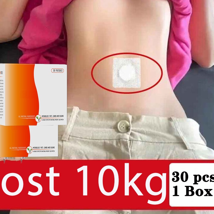 1111 Slim Patch 3PCS Koyo Pelangsing Magnetic Pelangsing Badan Pembakar Lemak Navel Slimming Detox O