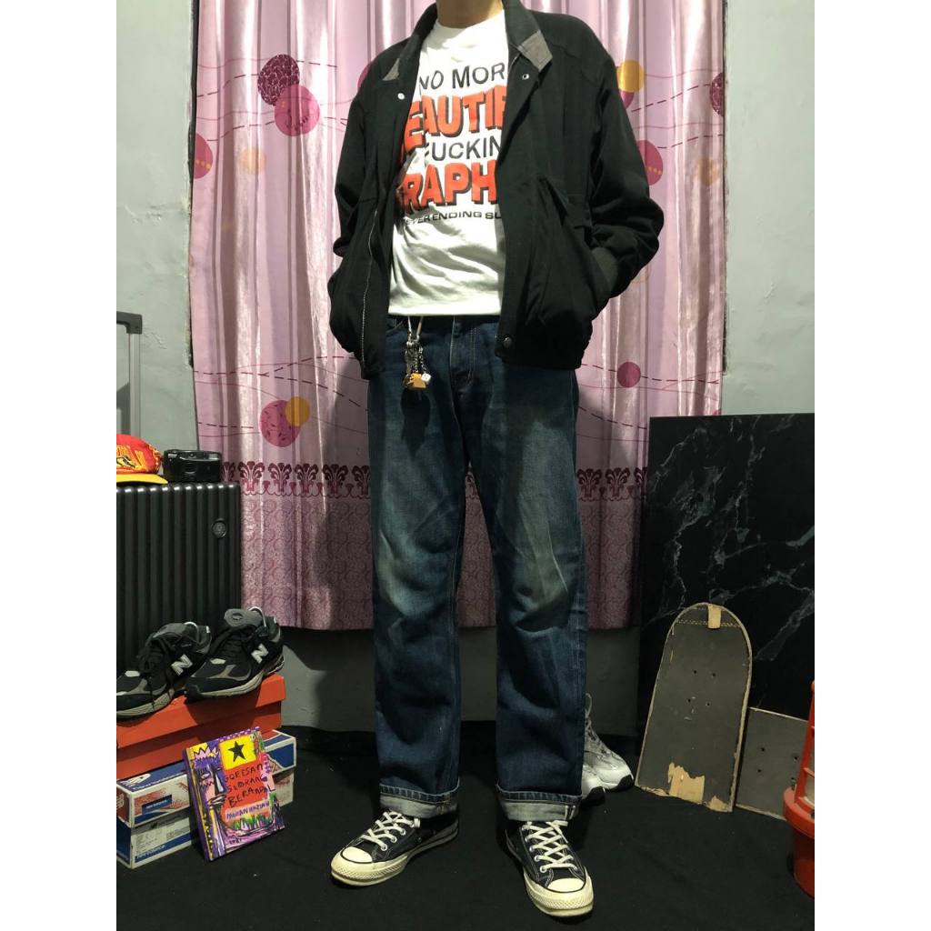 Denim uniform bridge selvedge redline