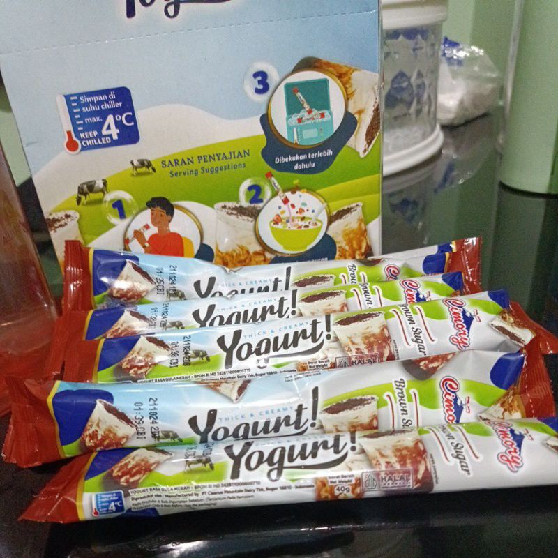 

Cimory stick yogurt 40gr brown sugar squeeze mini 1 pcs bisa ekspedisi