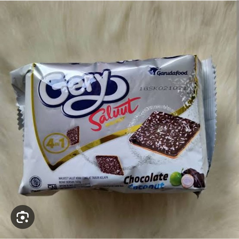 

Gery Saluut Malkist coklat Kelapa 105gr