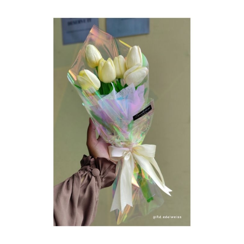 BOUQUET TULIP ARTIFICIAL/BUKET BUNGA TULIP ARTIFICIAL