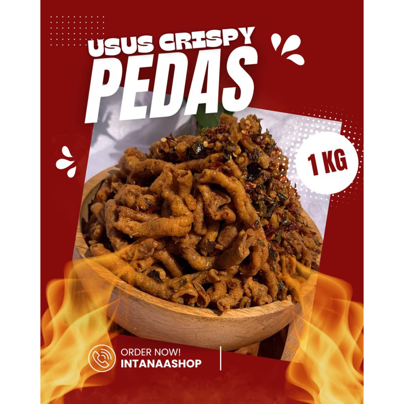 

Keripik Usus Ayam Crispy Pedas Daun Jeruk 1 kg