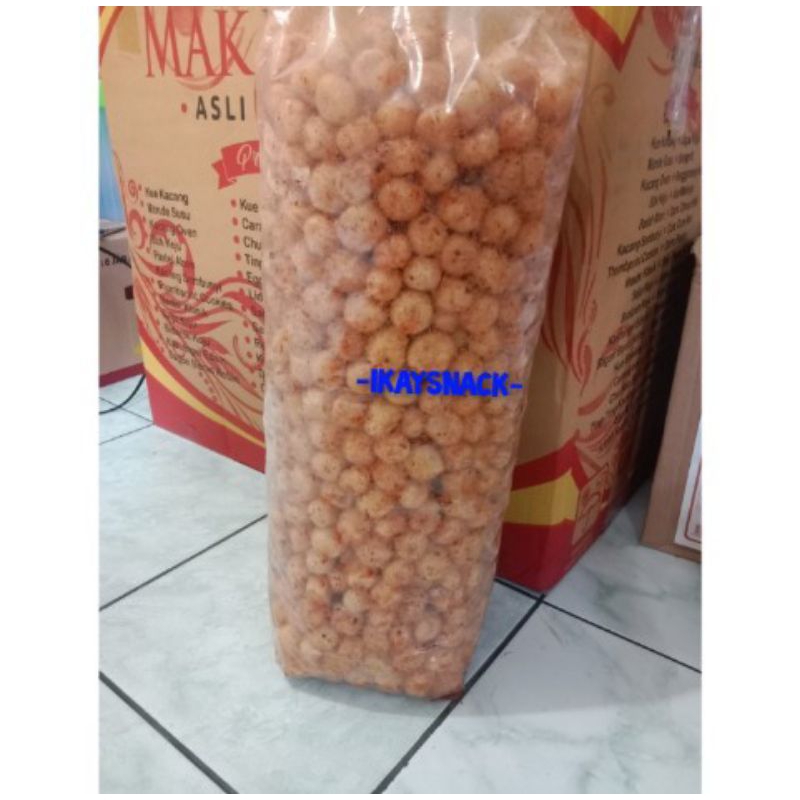

Cimol kering pedas dan original