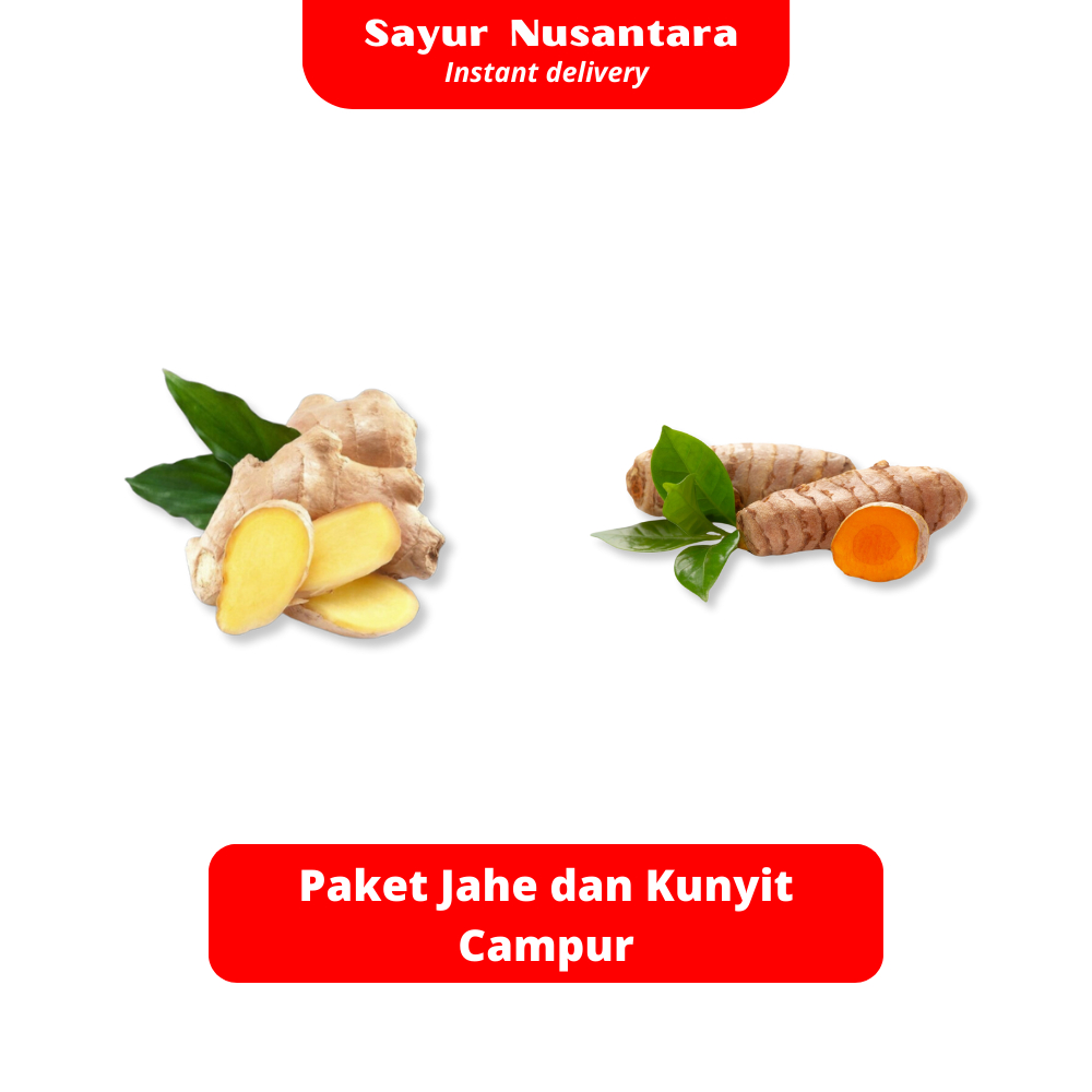 

Paket Jahe dan Kunyit Campur - Sayur Nusantara