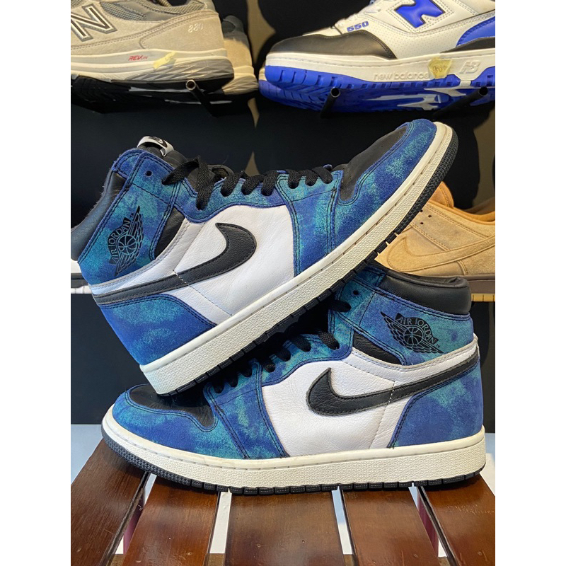 nike aj high tie dye