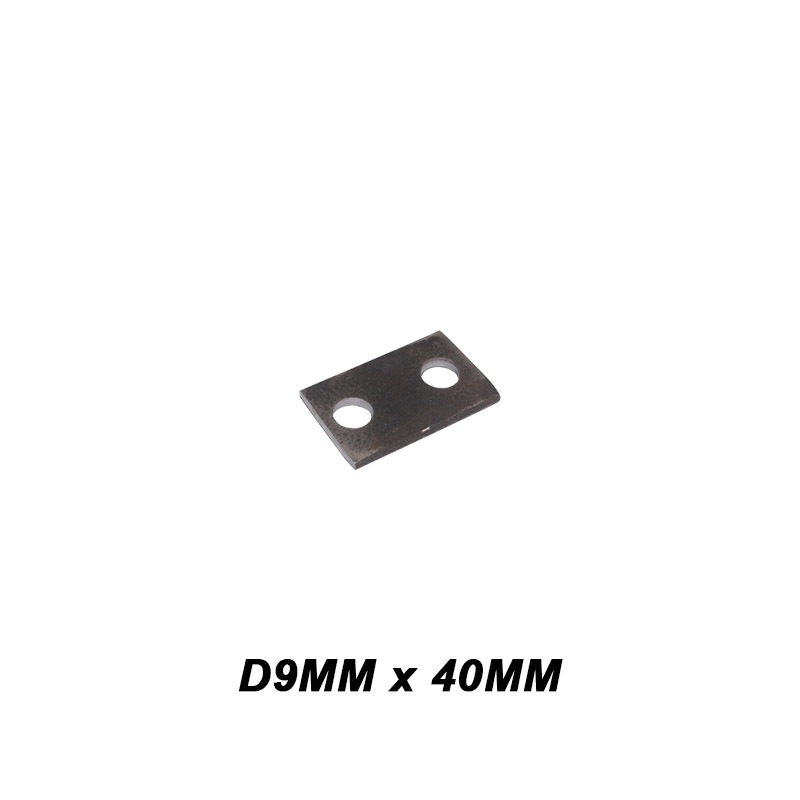 EELIC ELC-MSP08 Plat Besi Lurus Lubang Tebal 3MM Konektor Penyambung Strip Plat Konektor Sambungan B