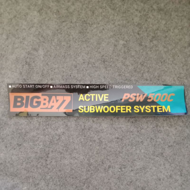 stiker psw500c model rebah