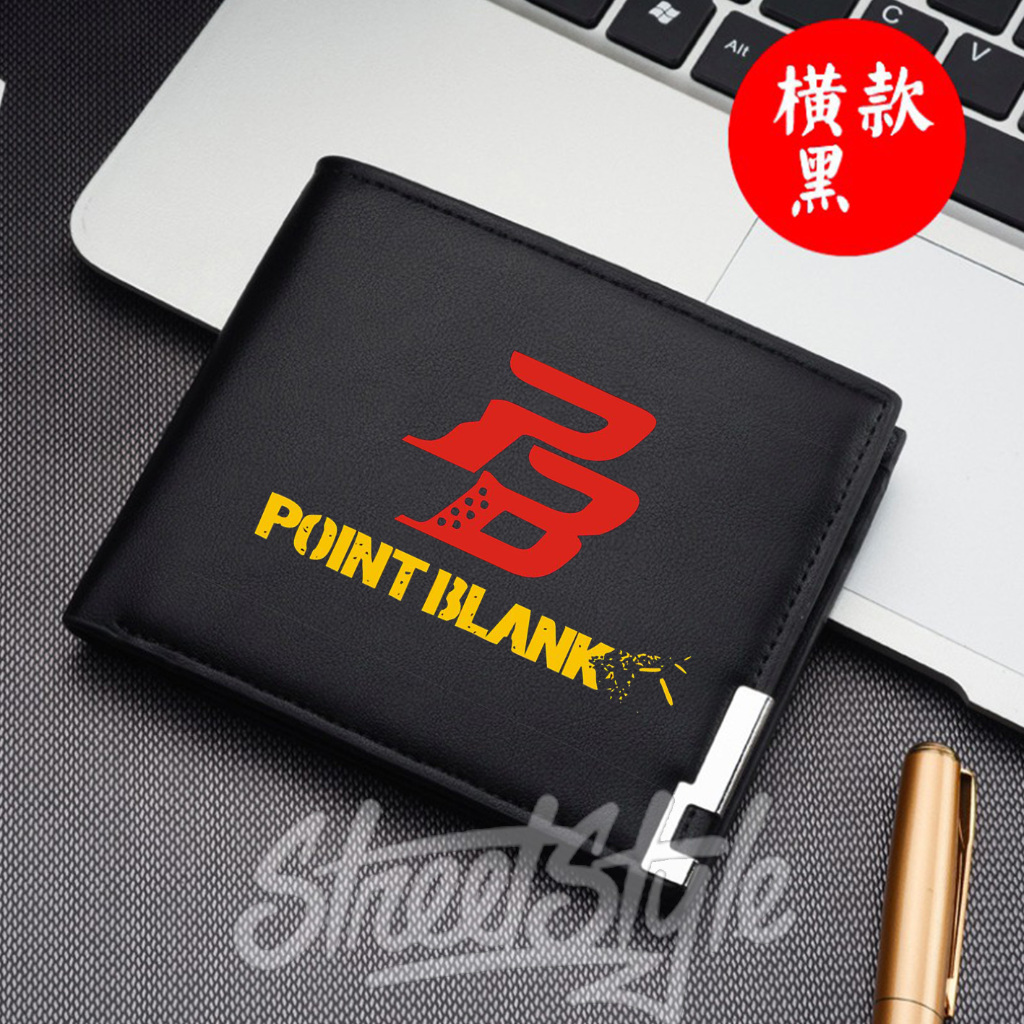 Dompet Lipat POINT BLANK Dompet Kulit Letter Wallet PB