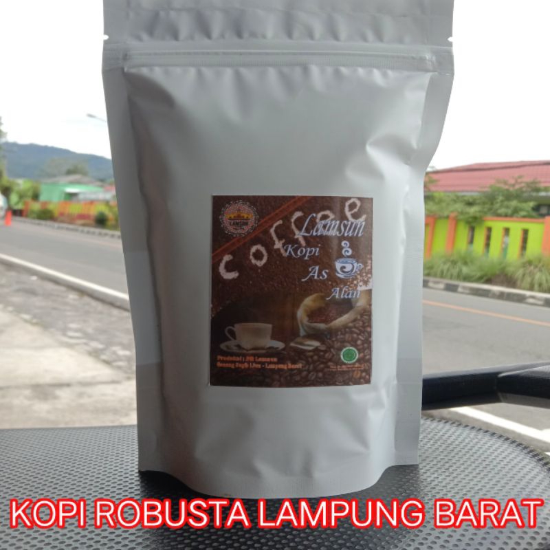 

KOPI BUBUK ROBUSTA LAMPUNG BARAT *250GR * (kopi murni)