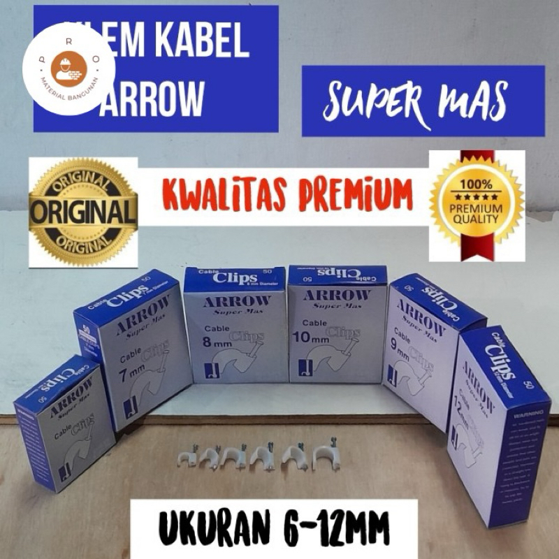 Klem Kabel Listrik (Pengencang Kabel) Clamp