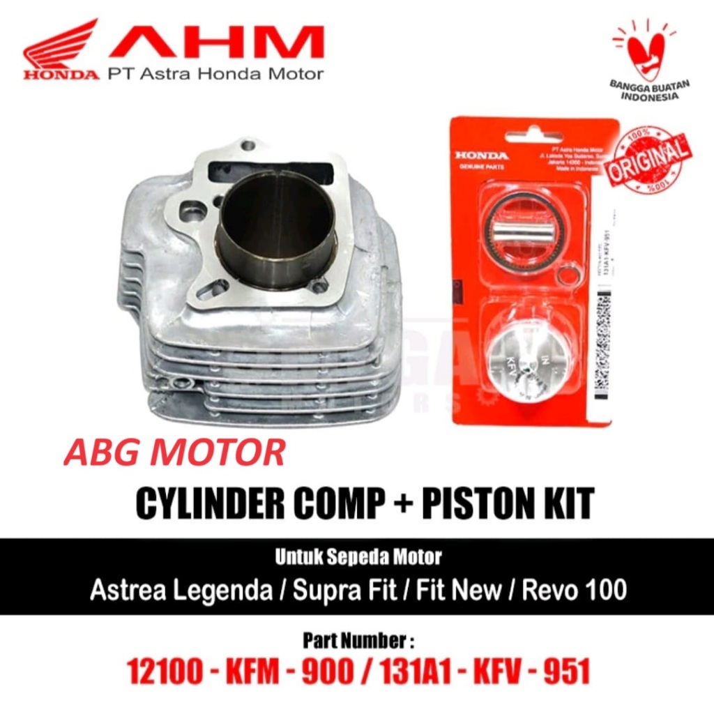 BLOCK BLOK PLUS PISTON SEHER KIT SUPRA FIT LAMA NEW LEGENDA REVO LAMA ORIGINAL