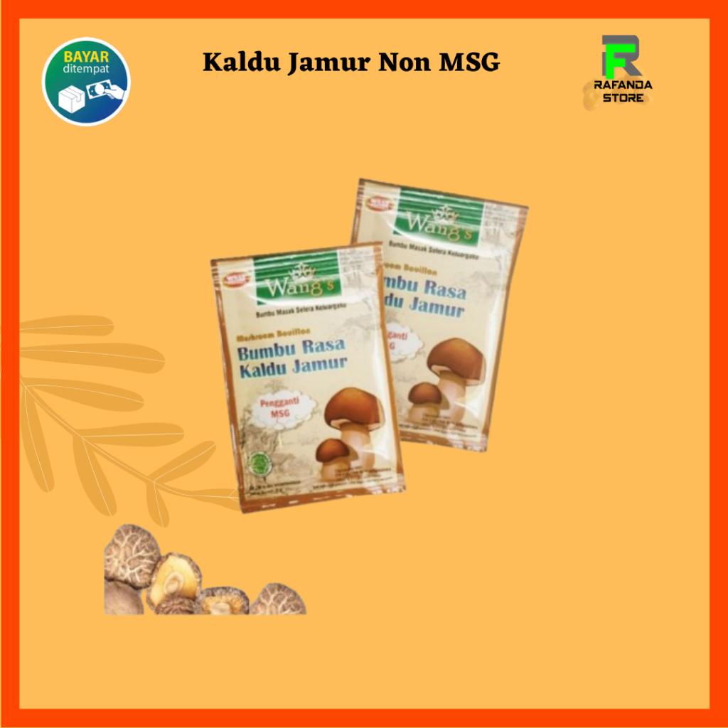 

Wangs Bumbu Kaldu Jamur 6G 1 saset