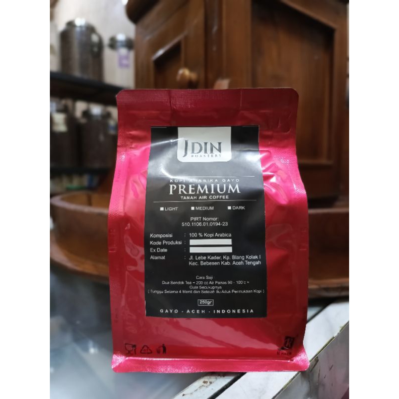

Kopi Arabika Gayo PREMIUM JDIN ROASTERY 100gr, 250gr dan 500gr