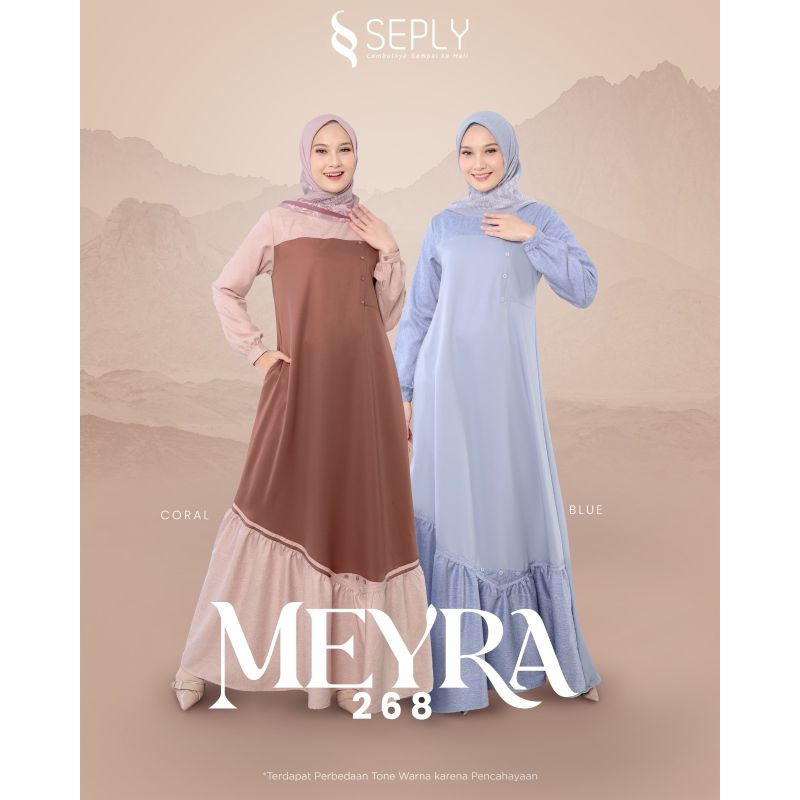 MEYRA 268 /SEPLY MEYRA 268/ GAMIS SEPLY MEYRA 268/ GAMIS SEPLY TERBARU 2024/COD