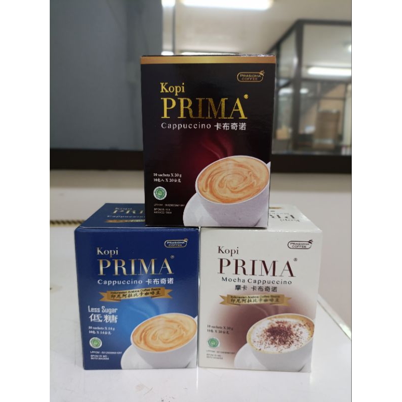 

Kopi Prima 3in1 | 3 Varian Hitam Biru Putih