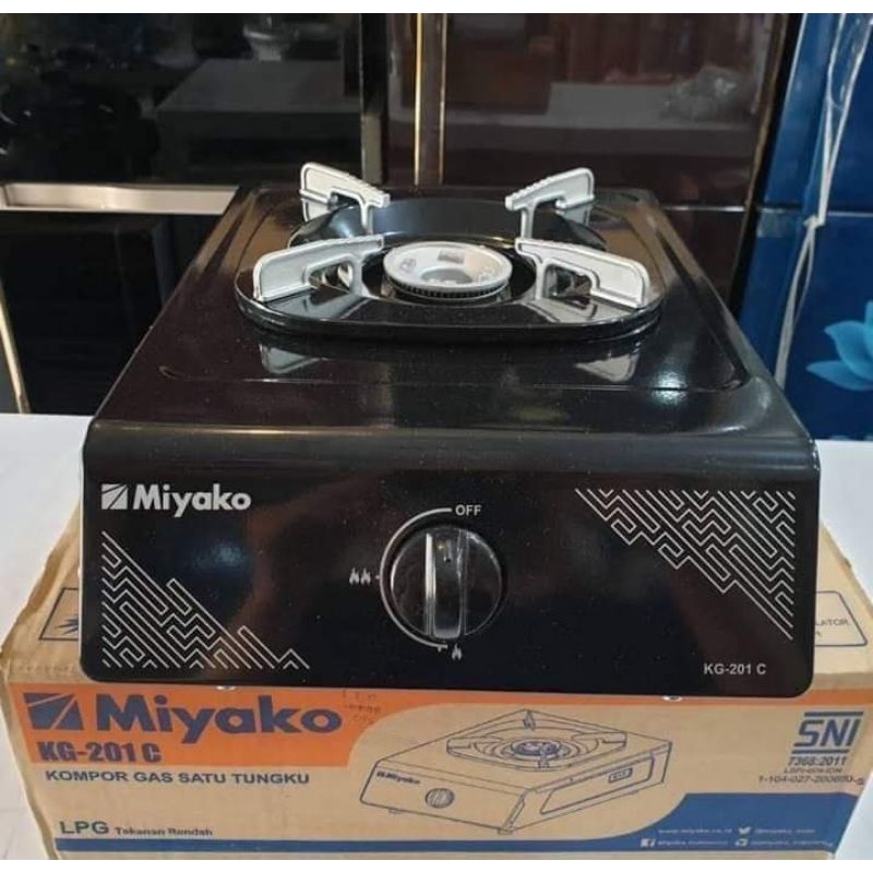 Kompor Gas Miyako 1 Tungku KG-201C 201 C KG201C