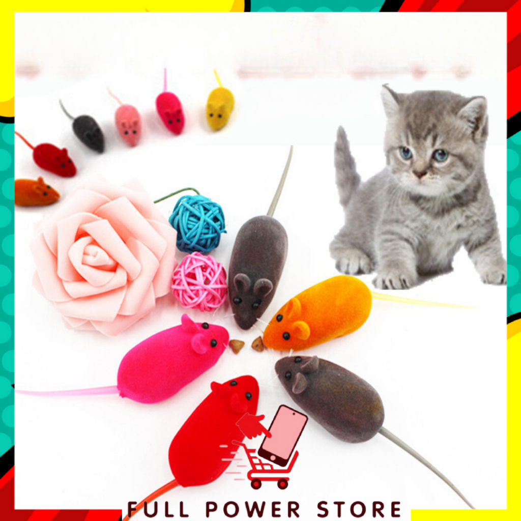 FPS TIKUS CIT CIT Mainan Tikus Interaktif Mencit Kucing Cat Toys Bentuk Tikus Bisa Bunyi Mainan Hewa