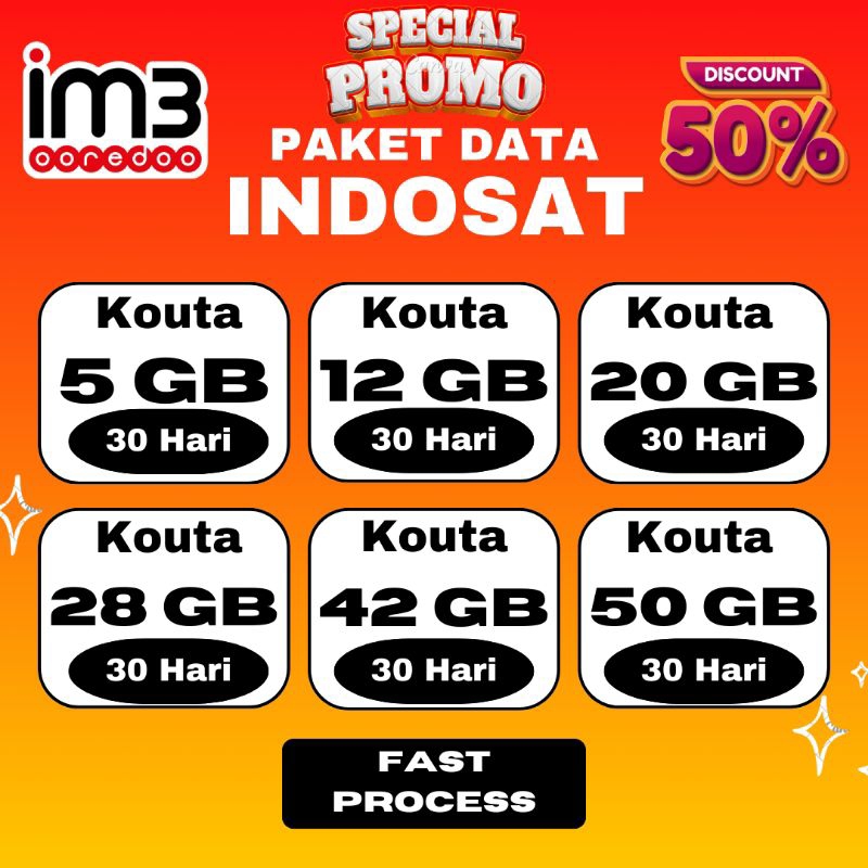 PAKET DATA INDOSAT MURAH / KOUTA INDOSAT MURAH
