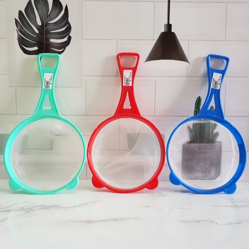 ULTRA Saringan Tepung / Ayakan Tepung Plastik Bergagang Ukuran 16 cm