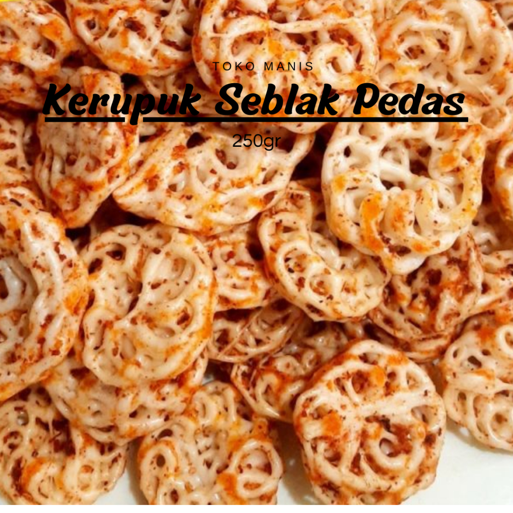 

KERUPUK SEBLAK PEDAS | KERUPUK SEBLAK RAFAEL | KERUPUK SEBLAK MAWAR