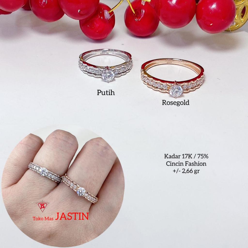 cincin new roxe tipis emas 75% cap17k