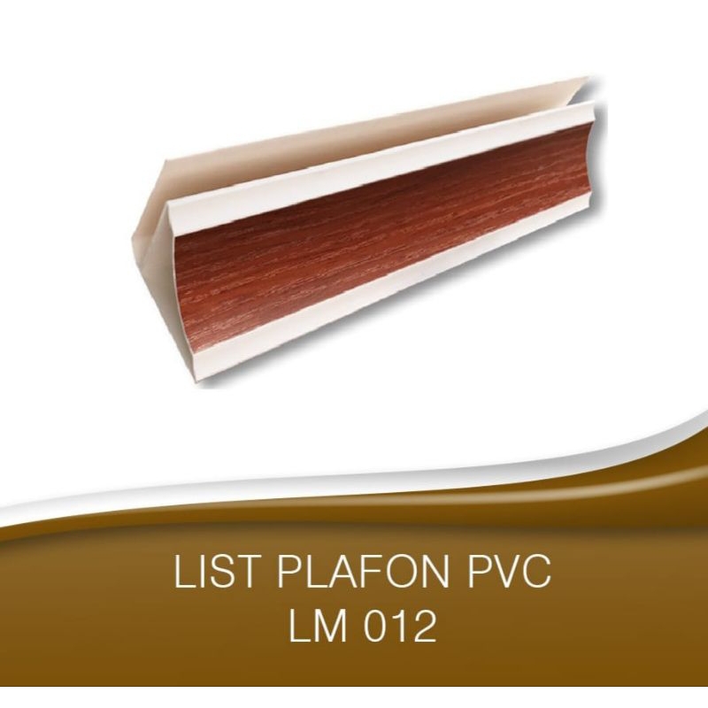 Lis besar dinding plafon pvc panjang 4meter