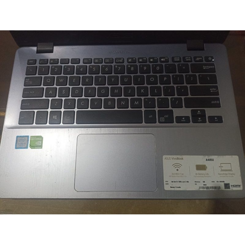 Laptop ASUS A405UQ (Second Rasa Baru)