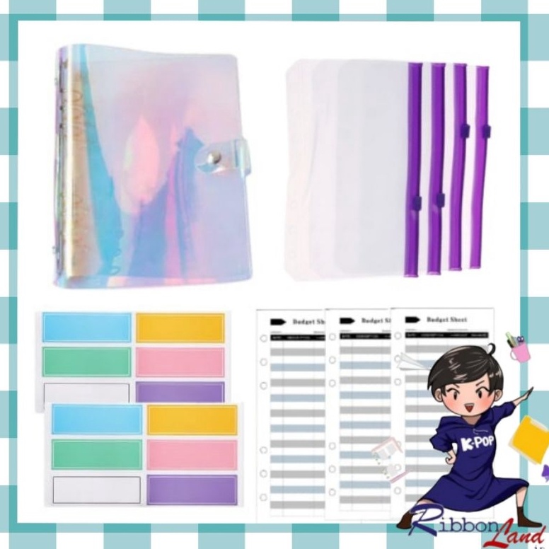 

A6 Set Lengkap Nabung Binder Hologram Laser Lengkap Murah ART I3H8