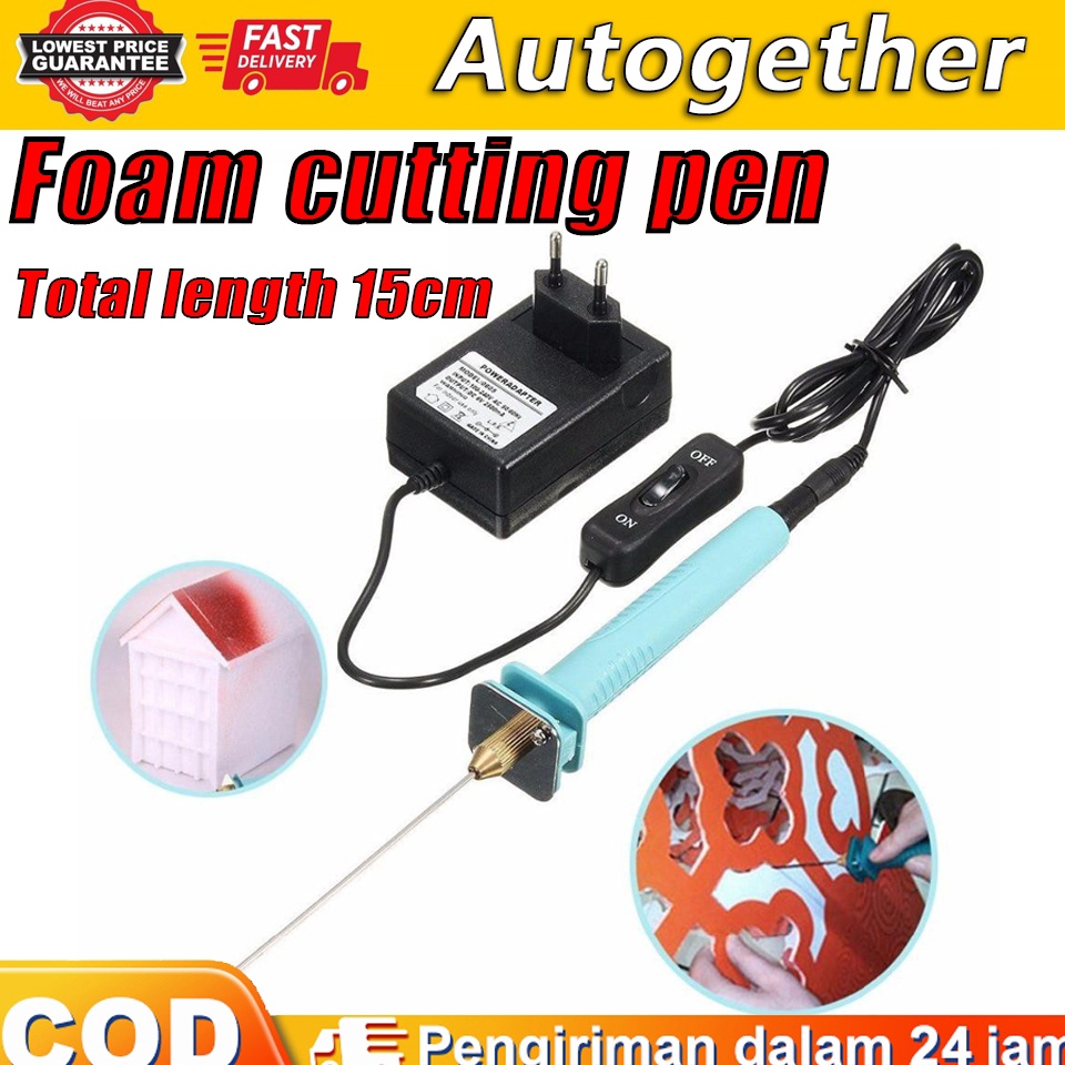 

pemotong sterofoam gabus SIAP PAKAI Pemotong Gabus Styrofoam Hotwire Ukir craft Foam Sterofom Cutter Pisau Panas Styrofoam PE PU ART O4W7