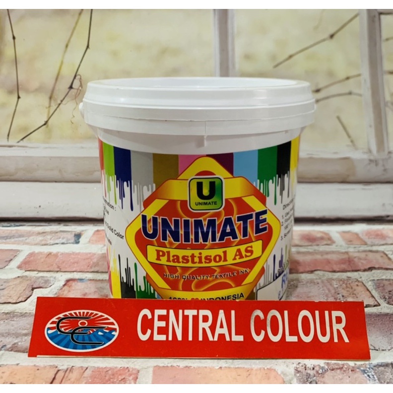 

Cat Plastisol Unimate AS R White Putih 5GR ART O6S7