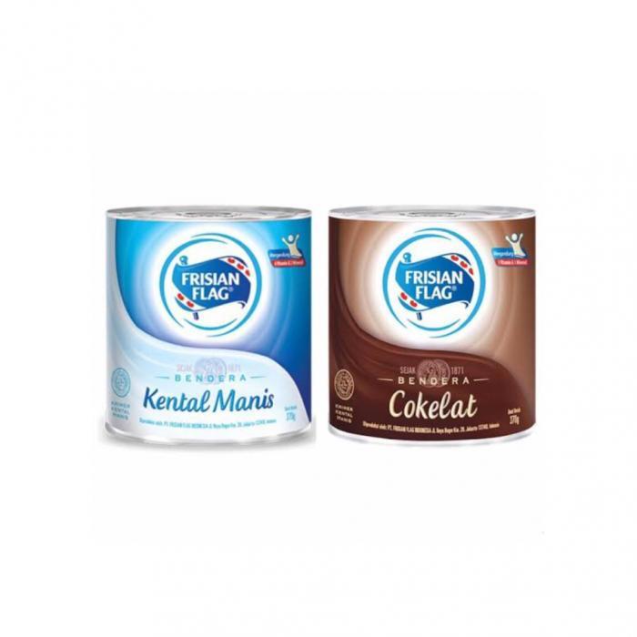 

Bendera Frisian Flag Kaleng Susu Kental Manis Susu Cokelat Banyak Vitamin