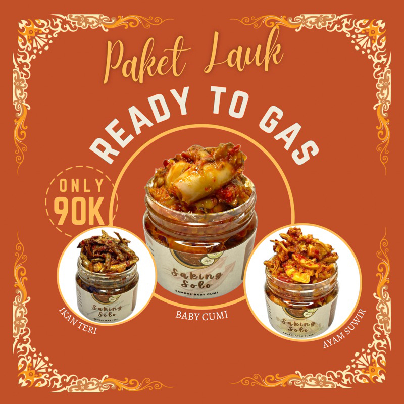 

Saking Solo - Paket Lauk Paket Hemat