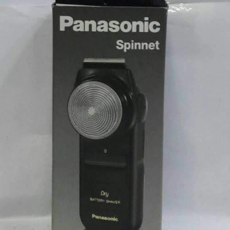 PANASONIC SHAVER SPINNET BATTERY ES 573 KP DOUBLE BLADE ALAT CUKUR ASLI
