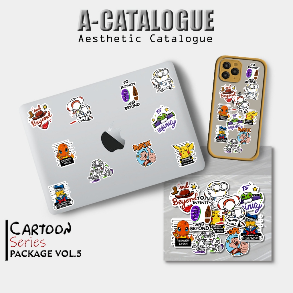 

STICKER CASE HANDPHONE LAPTOP TUMBLR BUJO AESTHETIC HYPEBEAST SNEAKERS SKATEBOARD || CARTOON VOL.5