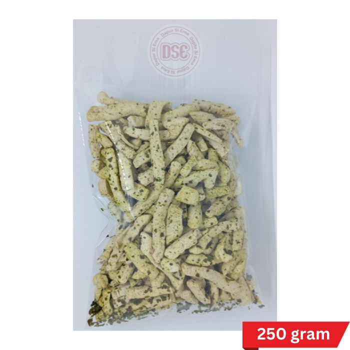 

DSE Snacks Keripik dan Kerupuk Basreng Asin Daun Jeruk 250gr